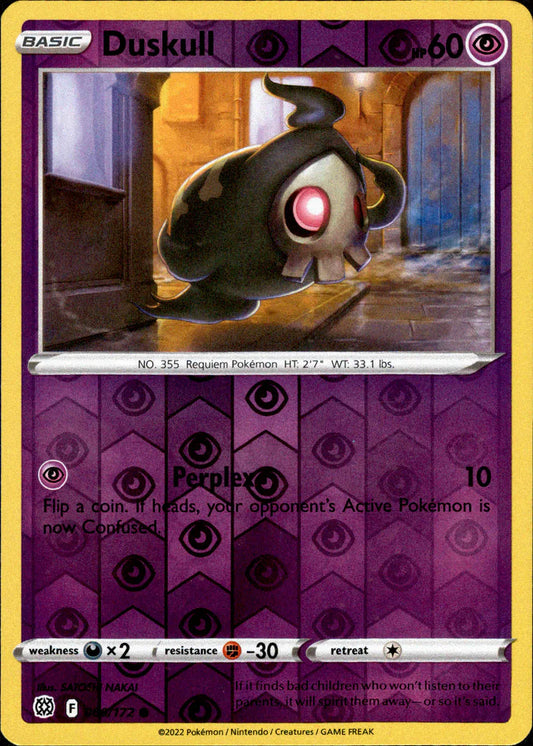 060/172 Duskull (Reverse Holo) / Basic / Common (Brilliant Stars) English card