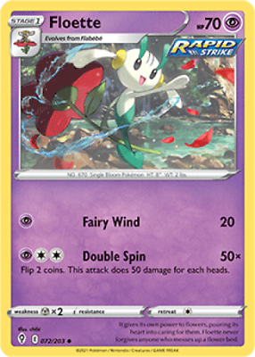 072/203 Floette / Stage 1 / Uncommon (Evolving Skies) English card