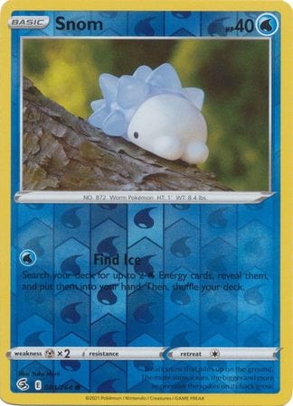 084/264 Snom (Reverse Holo) / Basic / Common (Fusion Strike) English card