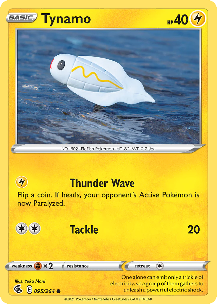 095/264 Tynamo / Basic / Common (Fusion Strike) English card