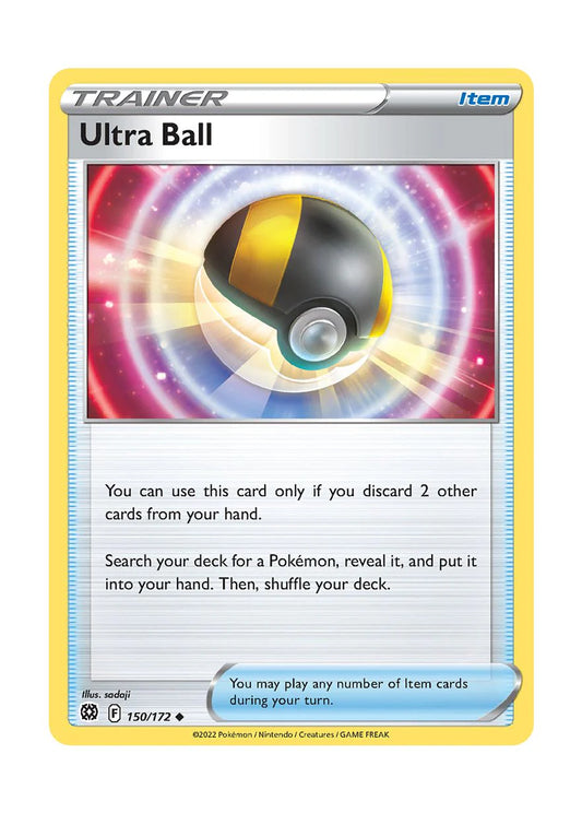 150/172 Ultra Ball / Item / Uncommon (Brilliant Stars) English card