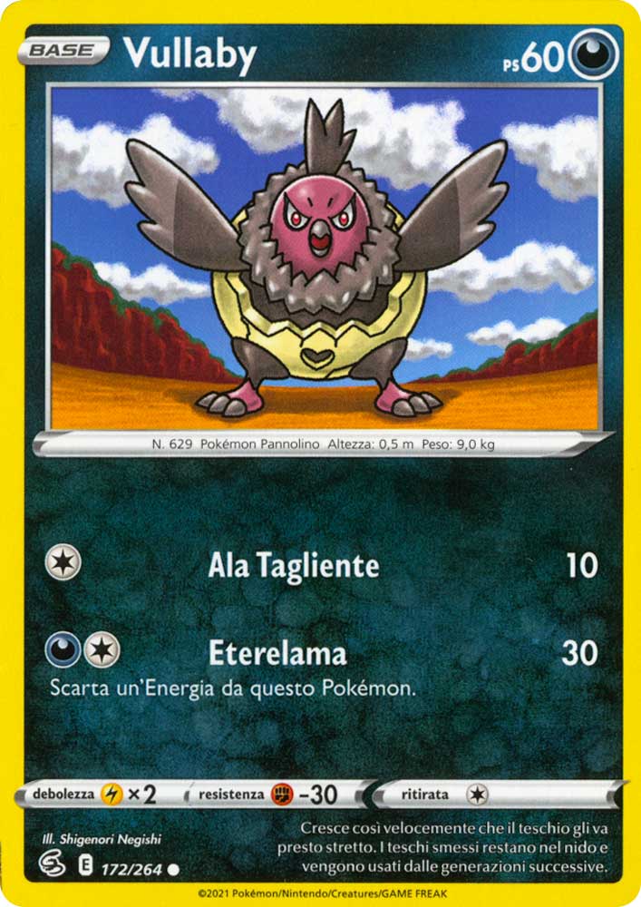 172/264 Vullaby / Basic / Common (Fusion Strike) English card