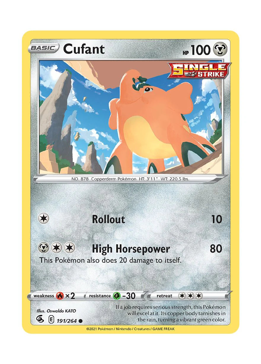 191/264 Cufant / Basic / Common (Fusion Strike) English card