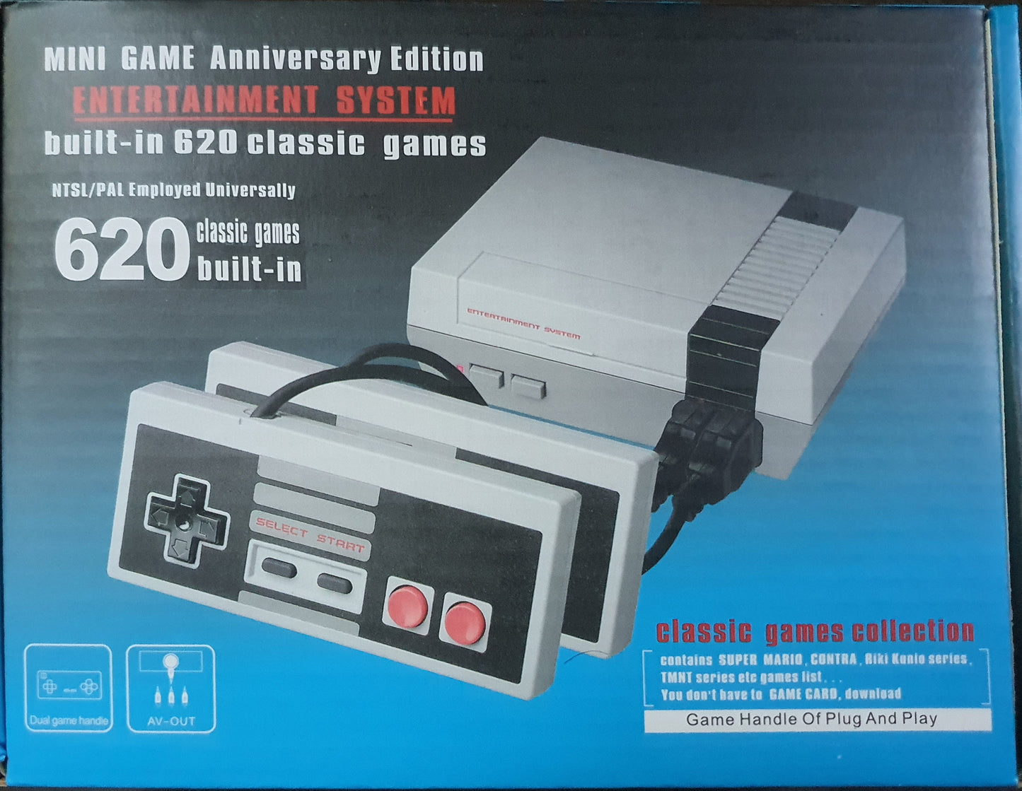 Nes mini (Anniversary Edition) 620 classic built in games