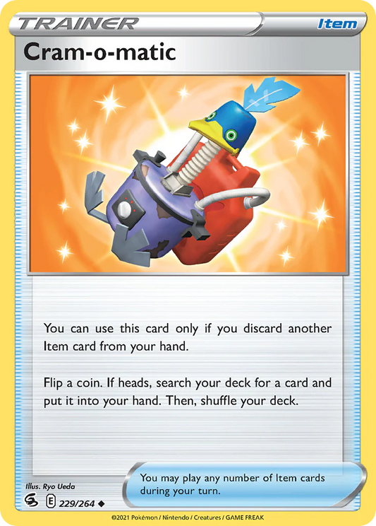 229/264 Trainer / Item / Cram-O-Matic / Uncommon (Fusion Strike) English card