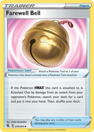 234/264 Trainer / Item / Farewell Bell / Uncommon (Fusion Strike) English card